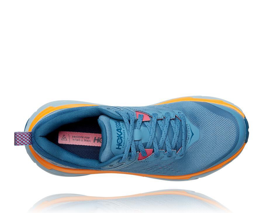 Hoka One One Trail Schoenen Dames - Challenger Atr 6 - Blauw - AF4537290